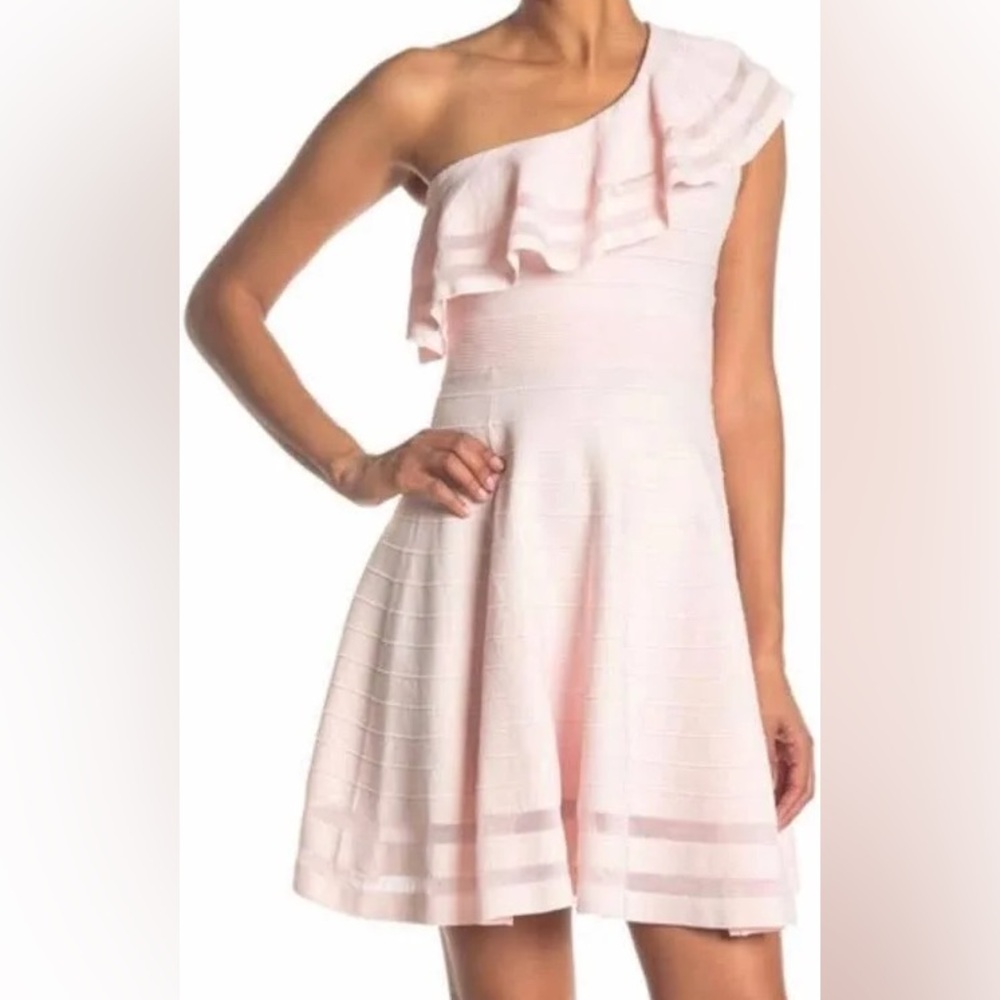 Ted Baker Soft Pink Textured Dress